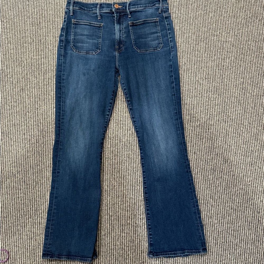MOTHER Indigo Straight Leg Jeans